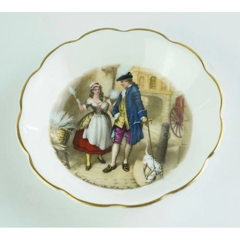 Royal Grafton Cries of London Who'll Buy My Lavender Bone China Bowl 4 inch